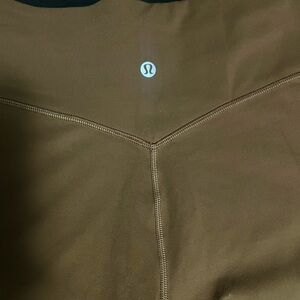 LULULEMON SIZE 6 brown jogger pants medium waisted